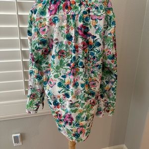 Lane Bryant 18/20 blouse so colorful